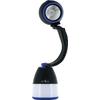 Lámpara de camping Schwaiger LED 3en1 azul / negra
