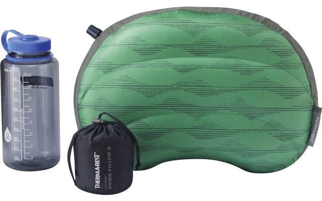 Therm-a-Rest Air Head Green Mountains down pillow large