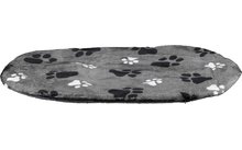 Jollypaw cushion Jermaine 115 × 72 cm gray / black
