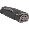 Jollypaw travel blanket Bendson 100×65 cm dark gray