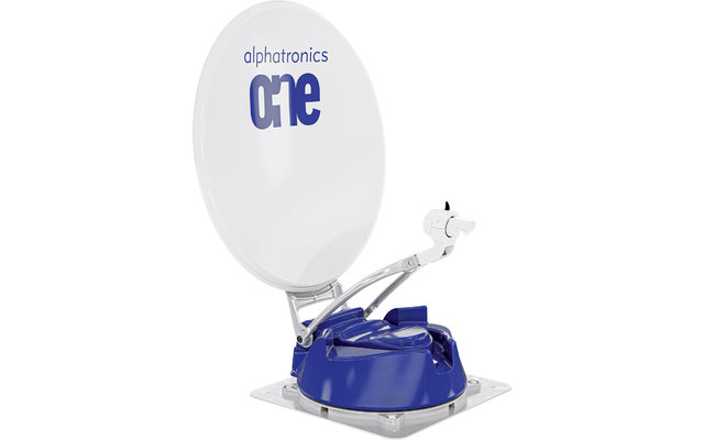 Alphatronics ONE for all Installation satellite avec récepteur 65 Single LNB