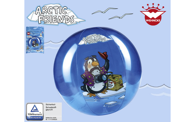 Ballon de plage Happy People Arctic Friends