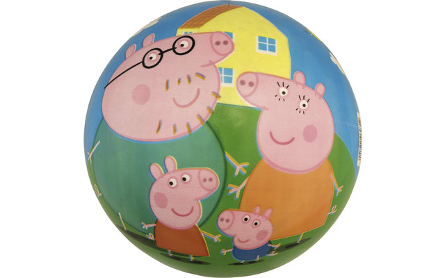 Happy People Peppa Pig Pelota con diámetro 23 cm 1 pieza