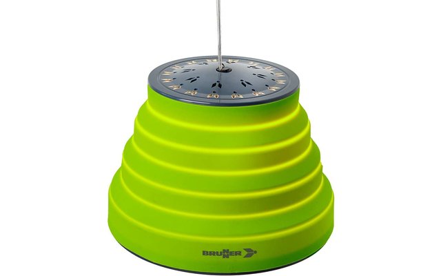 Brunner Syrma Fold-Away LED  Zelt- und Vorzeltlampe grün