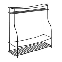 Metaltex Balsamico LAVA spice rack 2 tiers black