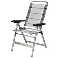 Dukdalf Dynamic campingstoel zilver-antraciet