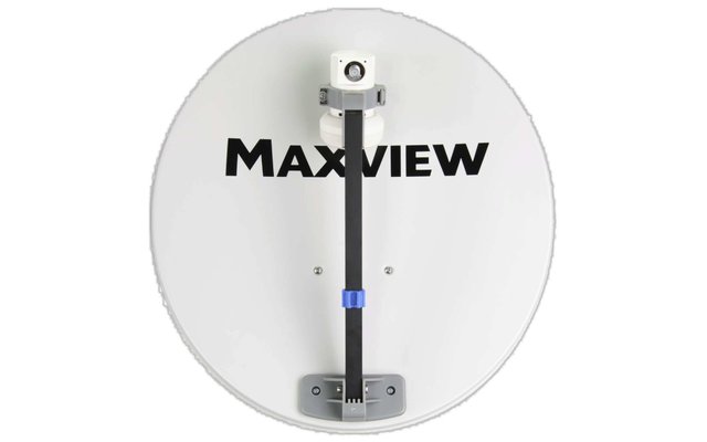 Sistema satelital Easyfind Maxview Remora Pro LNB simple con receptor Full HD