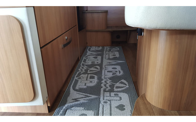 Arisol Master Camp Living Room Rug 50 x 200 cm Grey