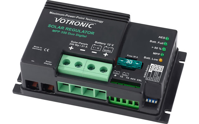 Votronic Solar Charge Controller MPP 350 Duo Digital