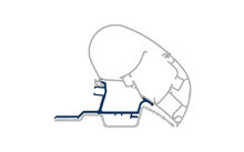 Dometic PR-Adapt adapter for PW 2000 and PW 2500 roof awnings