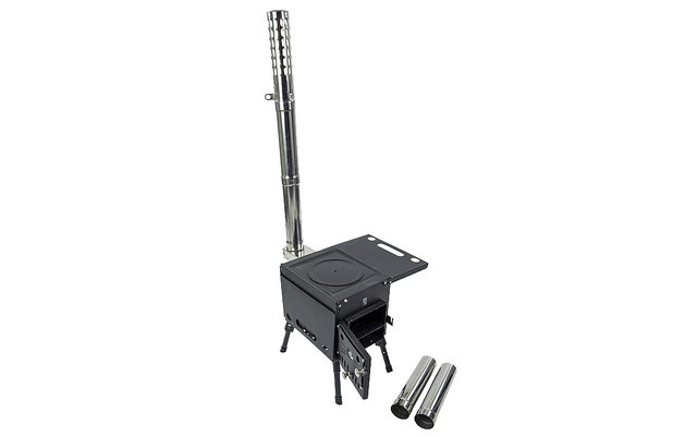 Bo-Camp wood stove with spark arrestor