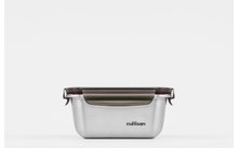 Cuitisan stainless steel tin with clip lock lid