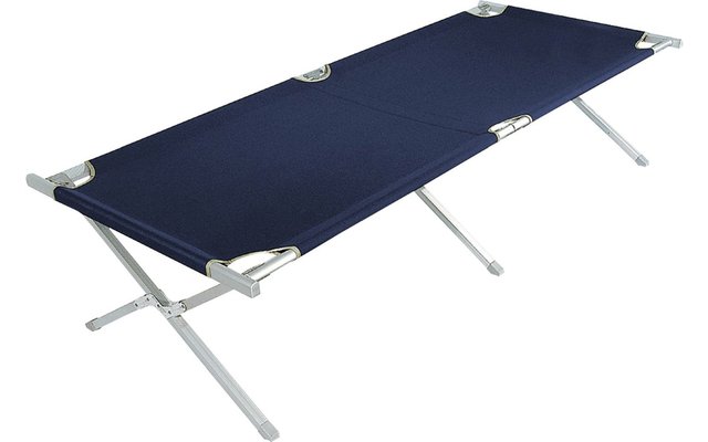 Brunner Outdoor Cot Camping Cot XL blu scuro