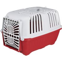 Jollypaw Transportbox Kunststof XS rood / lichtgrijs