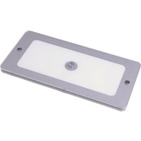 L&aacute;mpara de techo LED Dimatec angular plata