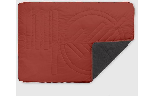 Voited Fleece Outdoor Camping Couverture polaire cinnabar