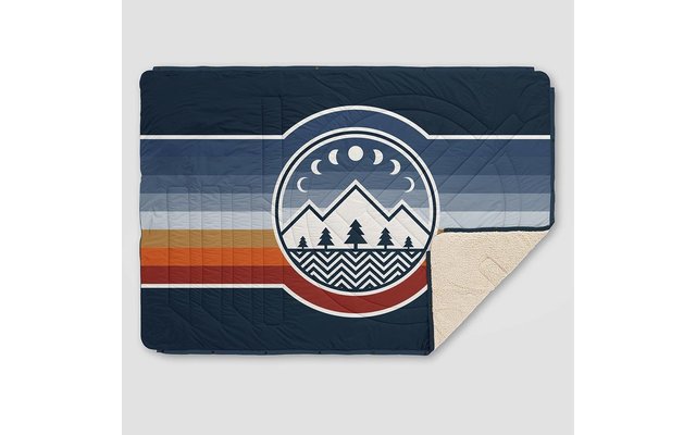 Voited Mini Traveler Indoor/Outdoor Camping Blanket camp vibes two