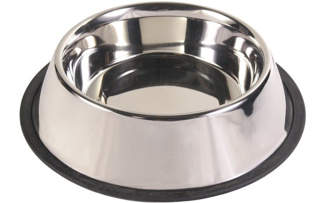 Jollypaw bowl stainless steel with rubber ring 2.8 l/º 34 cm