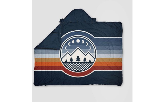 Voited Recycled Ripstop Travel Blanket camp vibes two