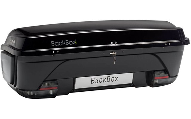 mft BackBox Special Edition Heckbox / Transportbox 300 Liter Schwarz