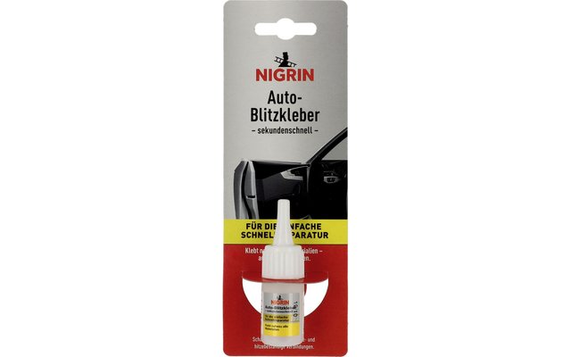 Nigrin car flash glue in seconds 10 g