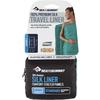 Sea to Summit Premium Stretch Silk Travel Liner Travel Sleeping Bag Ticking Standard Sea foam