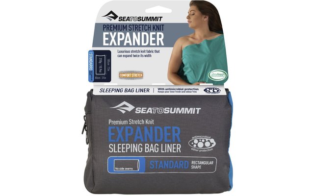 Sea to Summit Expander Liner Travel Sleeping Bag Ticking Standard Sea foam