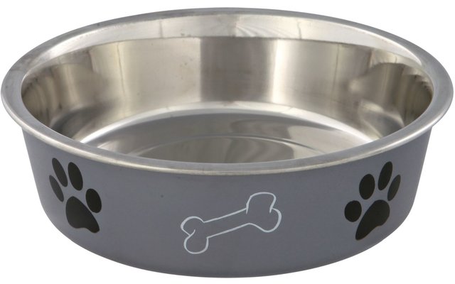 Jollypaw bowl stainless steel with plastic jacket 1.5 l