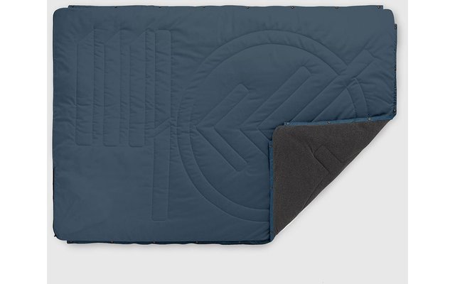 Voited Fleece Outdoor Camping Couverture polaire marsh grey
