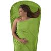 Sea to Summit Expander Liner Sac de couchage de voyage Inlett Mummy avec compartiment oreiller et pieds Green