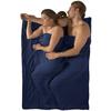 Sea to Summit Expander Liner Travel Sleeping Bag Ticking Double Navy blue