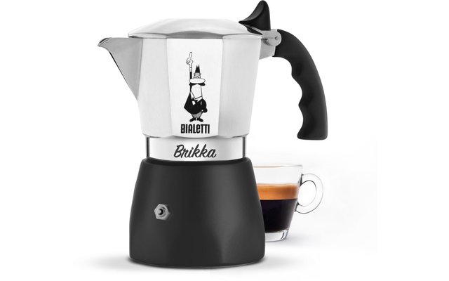 Bialetti New Brikka 2020 Espresso Maker 2 kopjes
