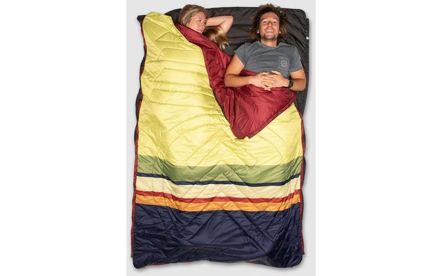 Voited Recycled Ripstop Outdoor Camping Blanket ocean navy
