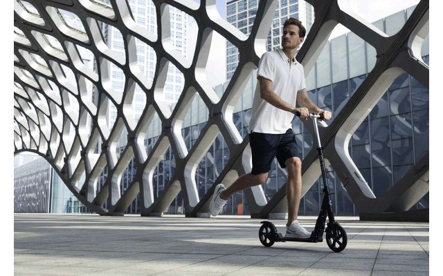 Micro Suspension foldable aluminum scooter with suspension
