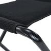 Bo-Camp stool wt 3D mesh 39 x 39 cm black