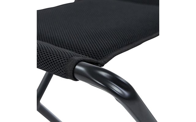 Bo-Camp stool foldable with attachment black