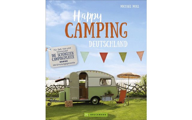 Bruckmann Happy Camping Allemagne livre