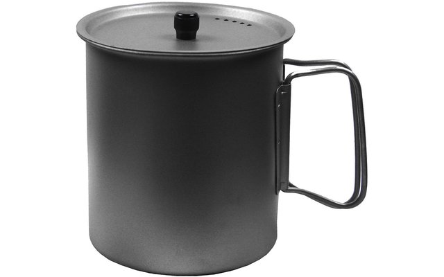 Tazza da campeggio Vargo Ti-Lite Mug Titan 0,75 litri