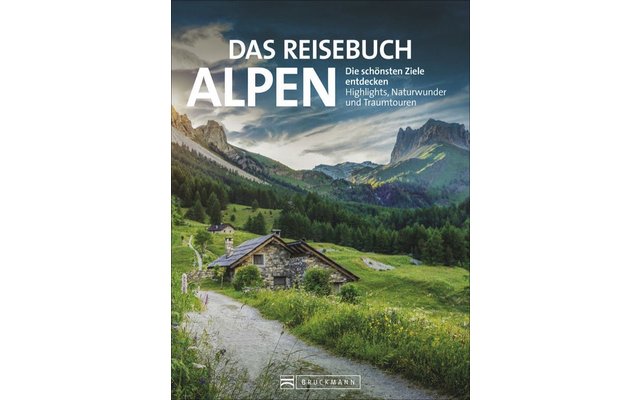 Libro di viaggio Bruckmann The Alps