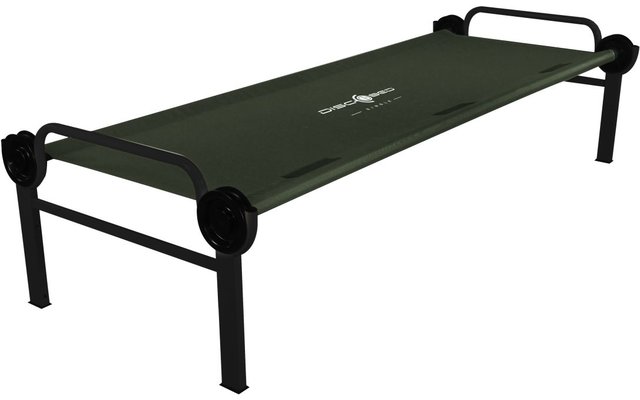 Disc-O-Bed Single L Outdoor- & Camping-Einzelbett olivgrün
