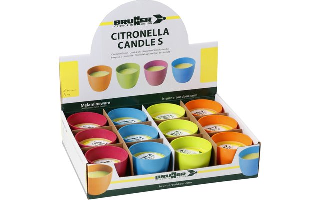 Brunner Citronella Candle S with mosquito repellent
