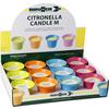 Brunner Citronella Candle M with mosquito repellent