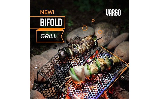 Vargo Biford Grill Barbecue pliant 20,5 x 20,5 cm