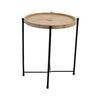 Bo-Camp Carnaby side table 32 x 32 x 36 cm beige