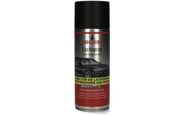 Nigrin Lack-Spray - schwarz matt 400 ml
