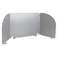Bo-Camp Cooking Universal Kochwindschutz 26 x 112 x 30 cm silber