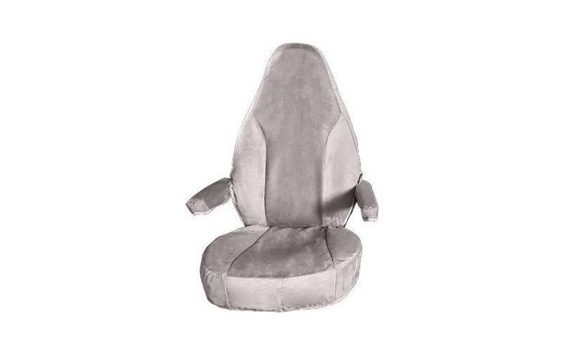 Hindermann seat covers 1 piece for MB Sprinter Aguti seat antrahzit/light gray