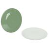 Bo-Camp dinner plate bicolor 4 pieces green / white