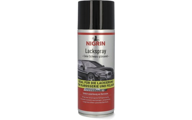 Nigrin Lack-Spray - schwarz glänzend 400 ml