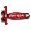 Micro Maxi Deluxe LED Kids Kickboard Red